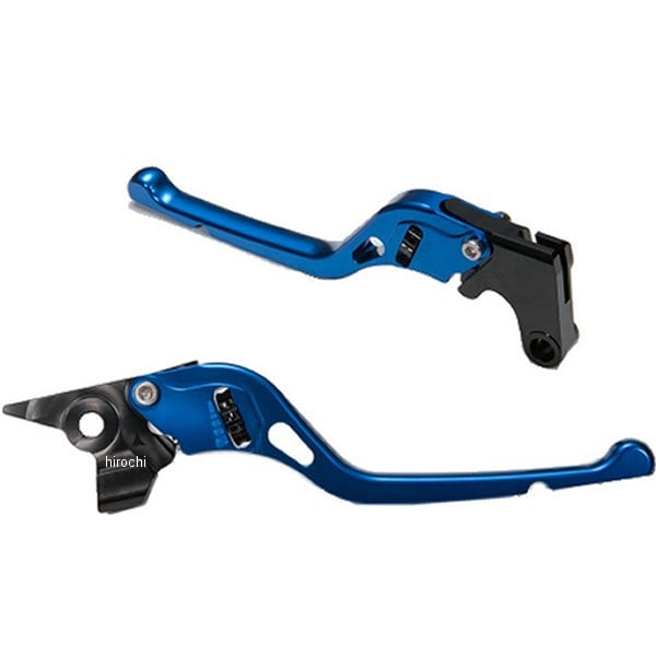 SU051-059-0304 ユーカナヤ U-KANAYA ビレットレバーセット ホイールタイプ 15年 GSX-S1000、GSX-S1000F 青