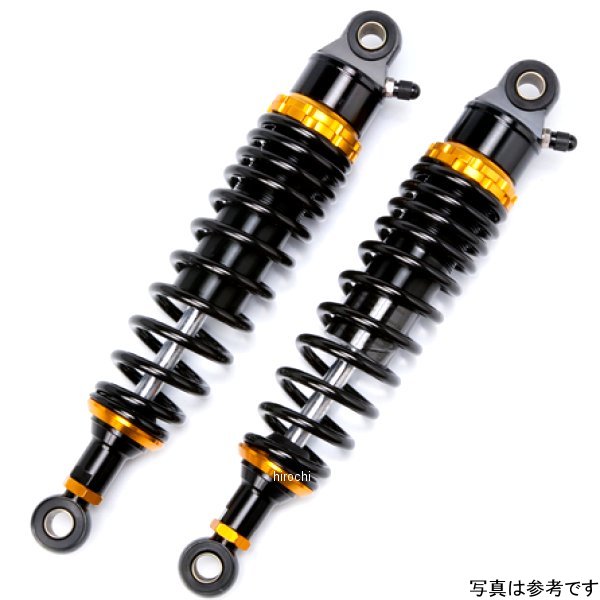 SUG32BKGDKA14 RFY ガス封入式リアサスペンション W800 ブラック&ゴールド