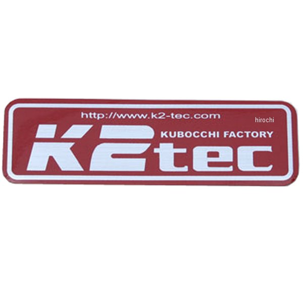 sute-r-m ケイツーテック K2tec ステッカー 赤 Mサイズ