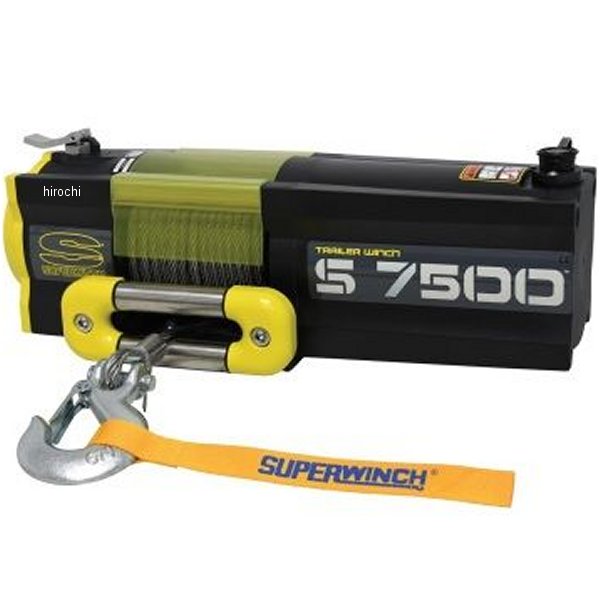 1475200 スーパーウインチ SUPERWINCH スチールロープ S7500 ウインチ 5/16インチ x 54フィート