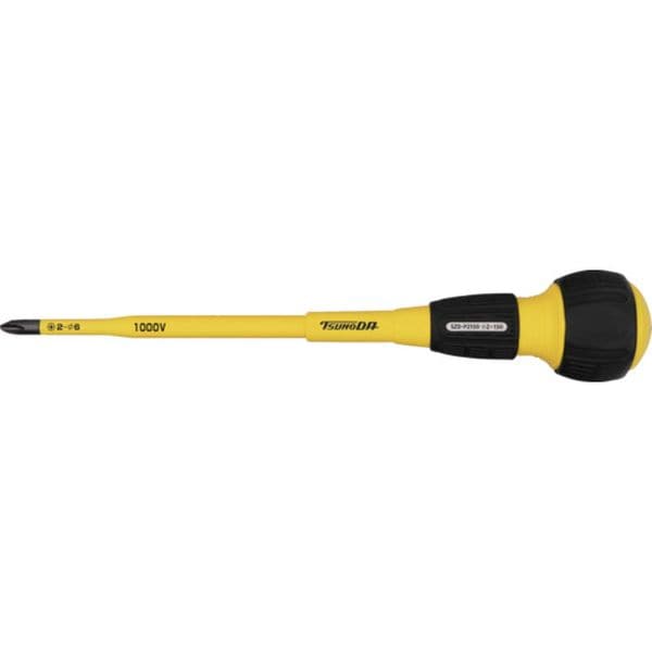 SZDP2150 697-4025 (株)ツノダ TTC 絶縁ドライバー(スリムタイプ) ＋2×150