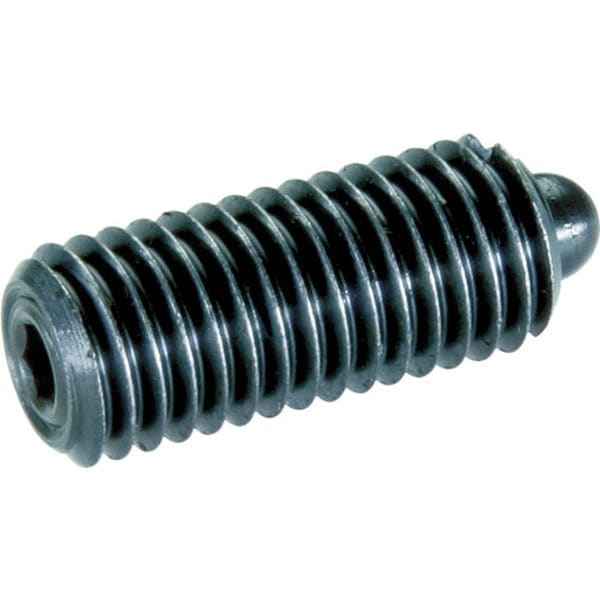 T12PN 791-5322 トラスコ中山(株) TRUSCO 六角穴付スプリングプランジャー M12 スチールピン