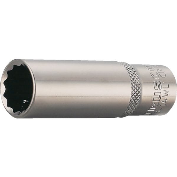 T313WL トラスコ中山(株) TRUSCO ディープソケット 12角タイプ 差込角9.5 対辺13mm
