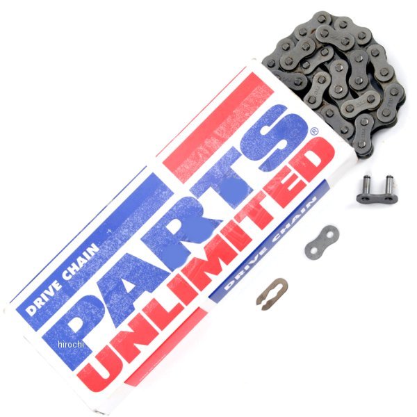 T420-120 Parts Unlimited スタンダードチェーン ノンシール クリップタイプ 420/120L