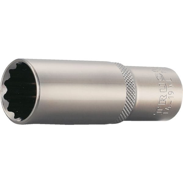 T424WL トラスコ中山(株) TRUSCO ディープソケット 12角タイプ 差込角12.7 対辺24mm