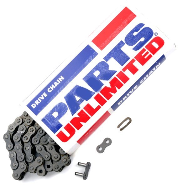 T520H-122 Parts Unlimited 強化チェーン ノンシール クリップタイプ 520/122L