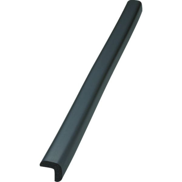 TAC64YS トラスコ中山(株) TRUSCO 安心クッション L字型 油面接着 極細 1本入 ブラック