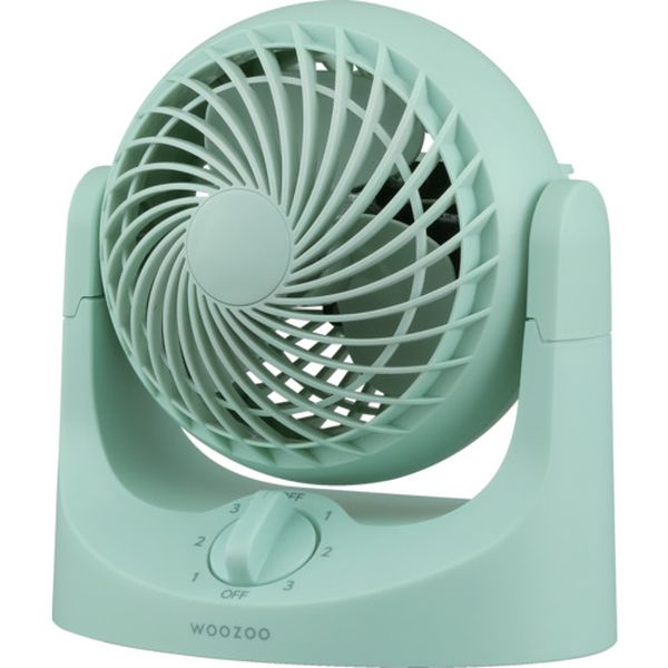 TAFMKM10NG アイリスオーヤマ(株) IRIS 207015 卓上扇 マカロン型mini 固定式 グリーン