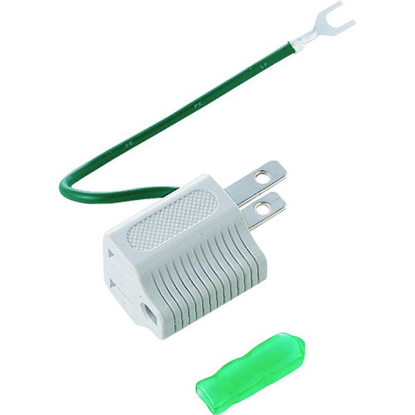 TAPAD1GYN 203-1546 サンワサプライ(株) SANWA 3P→2P変換アダプタ(グレー)