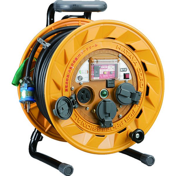 TBR301KG 164-5340 BR型 単相100V型ブレーカーリール 30m 温度センサー・アースチェック付