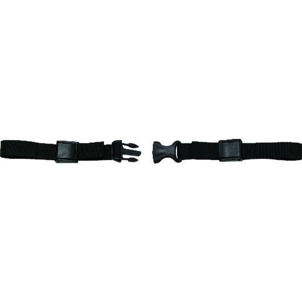 TCBBA 161-2533 トラスコ中山(株) TRUSCO バックパック用チェストベルト 黒 ベーシック
