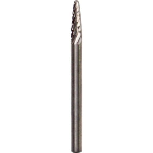 TCBT4210D 435-5130 超硬バー テーパーdカット 刃径3×刃長9.5×軸径3×軸長28.5 超硬
