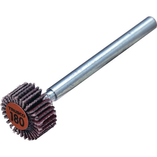 TCF1005CE180 セラミックフラップホイール 軸径3mm ＃180 外径10×幅5×軸長30 (10個入)