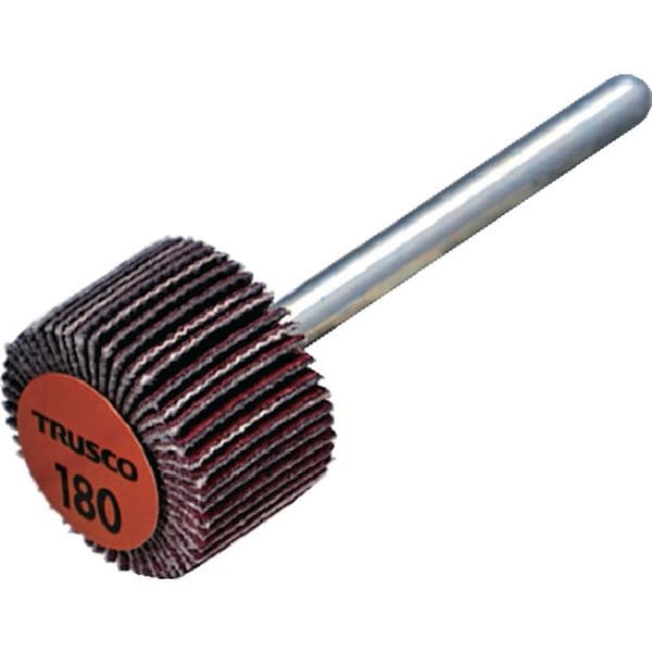 TCF1510CE180 セラミックフラップホイール 軸径3mm ＃180 外径15×幅10×軸長30 (10個入)