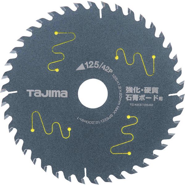 TCKKS12542 195-2084 (株)TJMデザイン タジマ 強化・硬質石膏ボード用125-42P