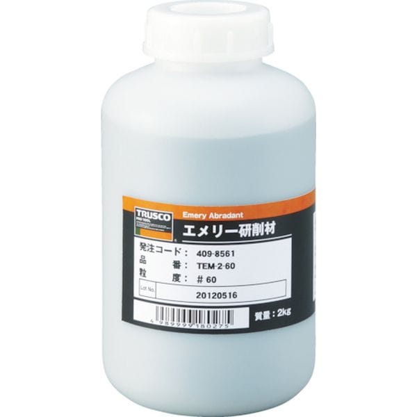 TEM280 409-8579 トラスコ中山(株) TRUSCO エメリー研削材 2KG ＃80