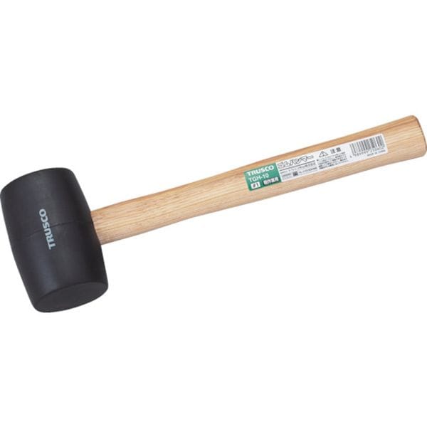 TGH15 232-2528 トラスコ中山(株) TRUSCO ゴムハンマー #1 1/2