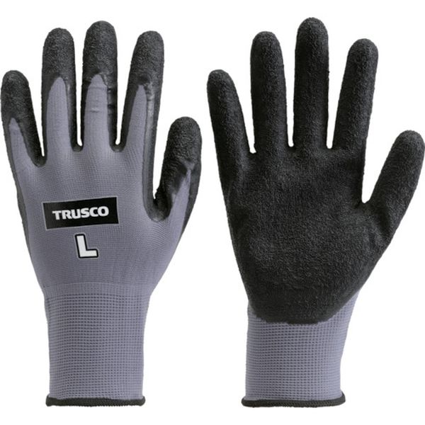 TGL250L 330-4981 トラスコ中山(株) TRUSCO グリップフィット手袋 天然ゴム Lサイズ