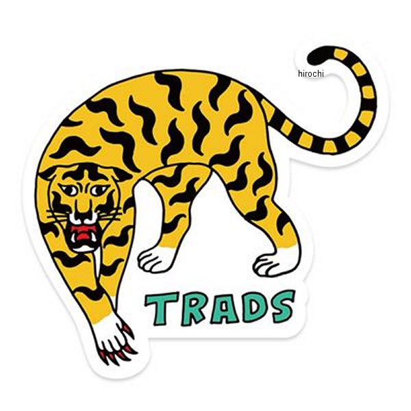 TGS-02 グッズ GOODS TRADS ステッカー Tiger Stickers