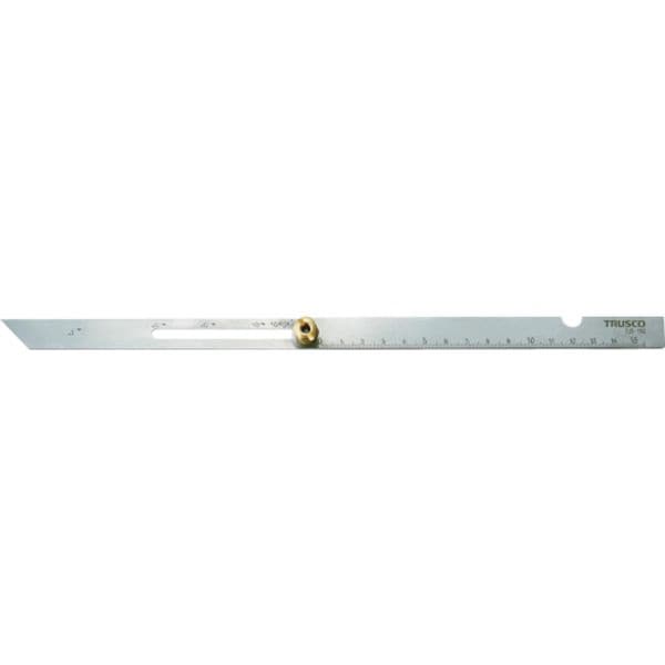 TJS150 274-8690 トラスコ中山(株) TRUSCO 目盛付き自由スコヤ 150mm