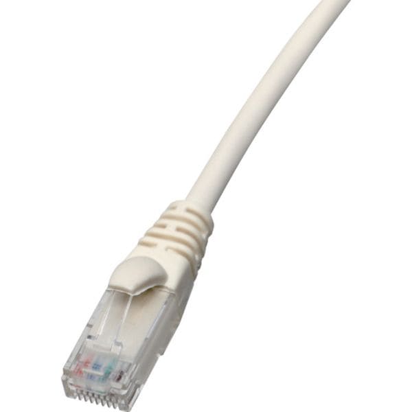 TLANC6A5W トラスコ中山(株) TRUSCO LANケーブル(Cat6A対応ツメ折れ防止) 5mホワイト