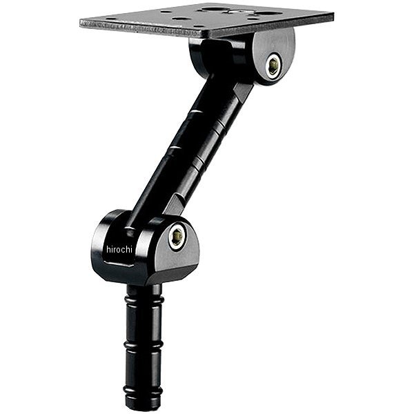 TM-10105M キジマ テックマウント 2G ステムマウントキット ユニバーサル 96年-13年 ホンダ、ヤマハ、スズキ、BMW 63mm 黒 1個