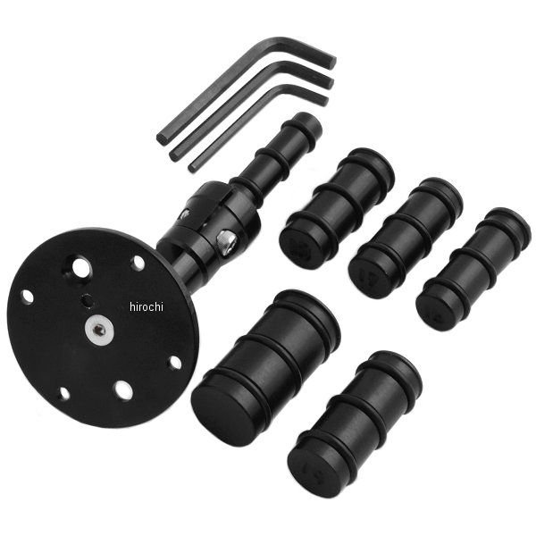 TM-310105 キジマ テックマウント 汎用 ステムマウント 3G ステムシャフト6本付属 ブラック