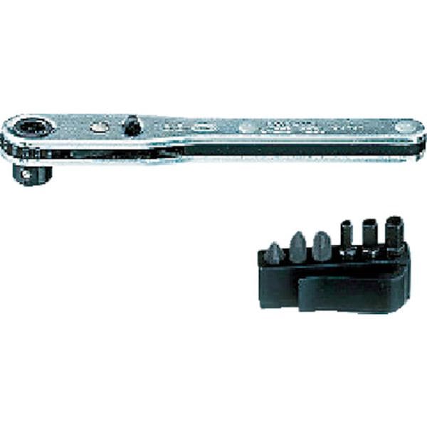 TMDB8 373-8833 京都機械工具(株) KTC 板ラチェット差替えドライバセット