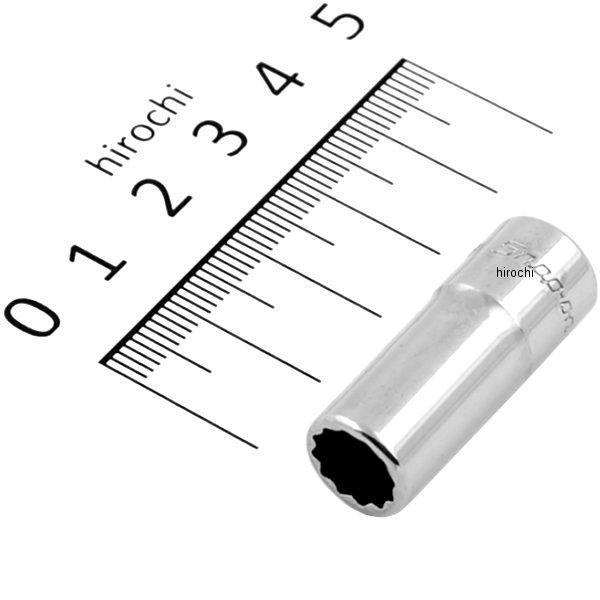 TMDS10 スナップオン Snap-on フランクドライブ 1/4インチ セミ ディープ ソケット 12角 5/16インチ