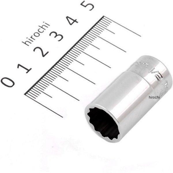 TMDS16 スナップオン Snap-on フランクドライブ 1/4インチ セミ ディープ ソケット 12角 1/2インチ