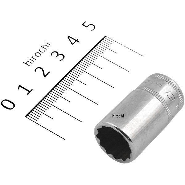 TMMDS13 スナップオン Snap-on フランクドライブ 1/4インチ セミ ディープ ソケット 12角 13mm