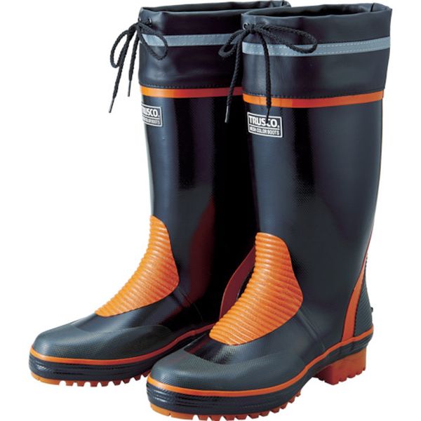 TMSB27.0 433-5635 トラスコ中山(株) TRUSCO メッシュカラーブーツDX 27.0cm