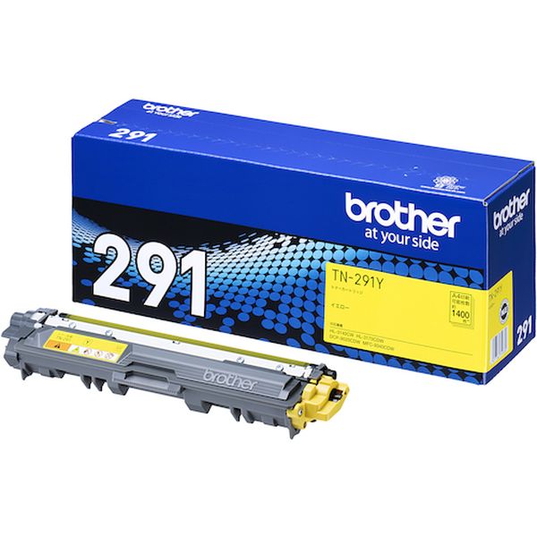 TN291Y 410-8075 ブラザー工業(株) ブラザー トナーカートリッジ TN-291 イエロー