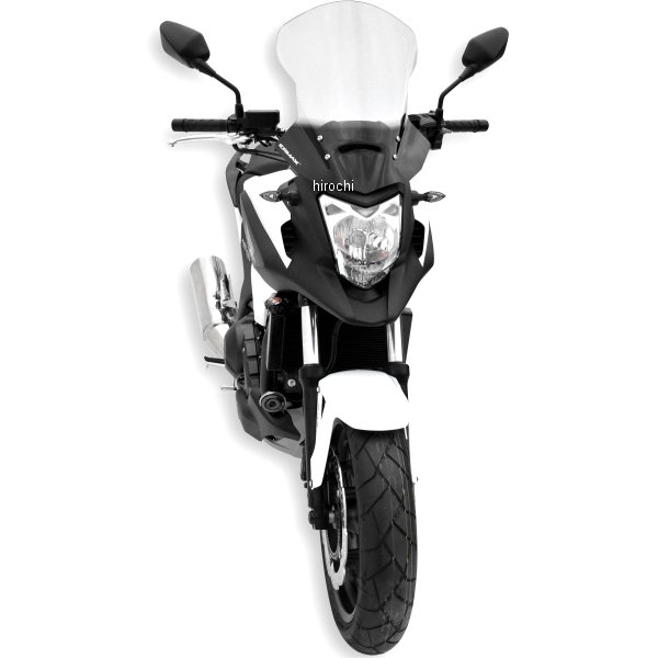 TO01XX127 アルマックス ERMAX ツーリング スクリーン 48cm 12年-13年 NC700X ライトブラック