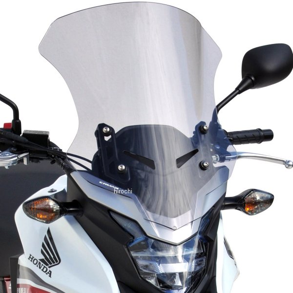 TO01XX156 アルマックス ERMAX ツーリング スクリーン 47cm 16年-18年 CB500X ライトブラック