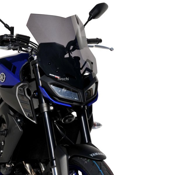TO02Y22-XX アルマックス ERMAX ツーリング スクリーン 38cm 17年-20年 MT-09 FZ-09 ライトブラウン
