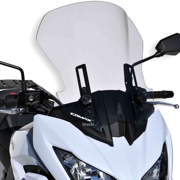 TO03XX083 アルマックス ERMAX ツーリングスクリーン 50cm 12年-18年 VERSYS1000 クリア