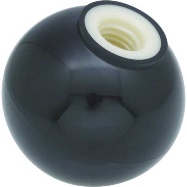 TPB3210BK トラスコ中山(株) TRUSCO 樹脂製握り玉 芯金なし 黒 32XM10mm(20個入)