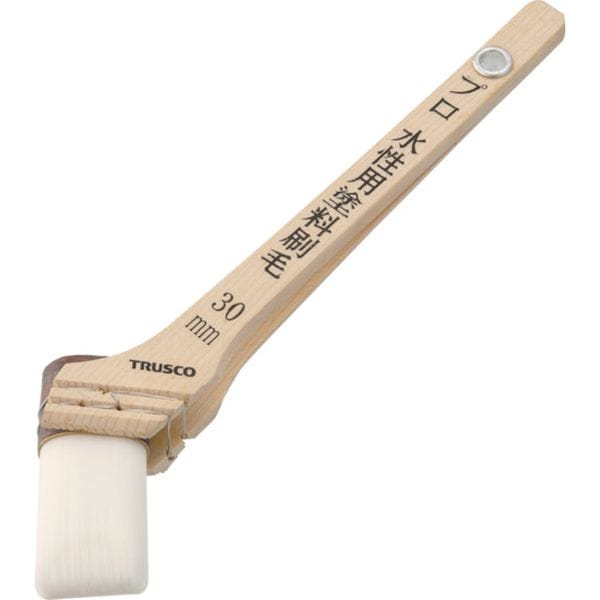TPB513 254-8992 トラスコ中山(株) TRUSCO プロ用水性用塗料刷毛 10号 30mm幅