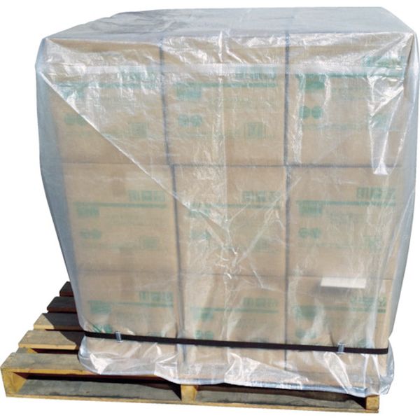 TPCB2 754-2623 トラスコ中山(株) TRUSCO パレットカバー1300×1300×1200 ベルト付