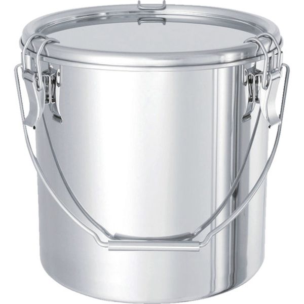 TPCTB27 MONOVATE(株) MONOVATE ステンレスタンク テーパー付吊下げ密閉タンク(フタ付) 15L