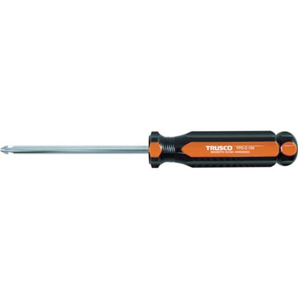 TPD2150 トラスコ中山(株) TRUSCO プラスチック柄ドライバーマグネット入り(＋NO.2X150mm)