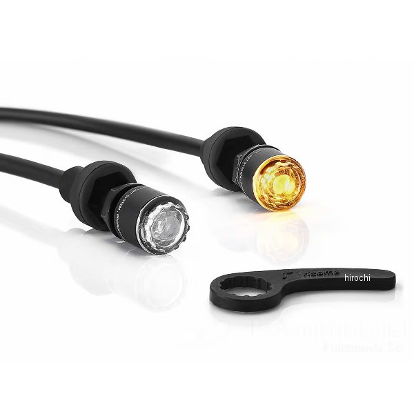 TS070BM rizoma リゾマ 極小ウインカー Light Unit indicator (1 function) (ペア セット) 汎用 ブラック