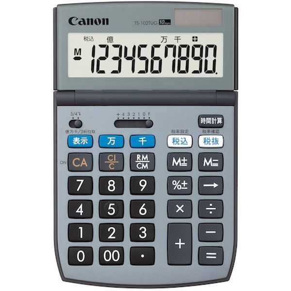 TS102TUG 574-8281 キヤノンマーケティングジャパン(株) キヤノン 電卓 TS-102TUG SOB