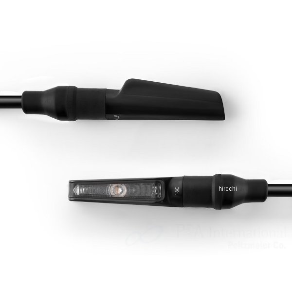 TS115B rizoma リゾマ ウインカー Turn signal CORSA S (3 function) (ペア セット) 汎用 ブラック