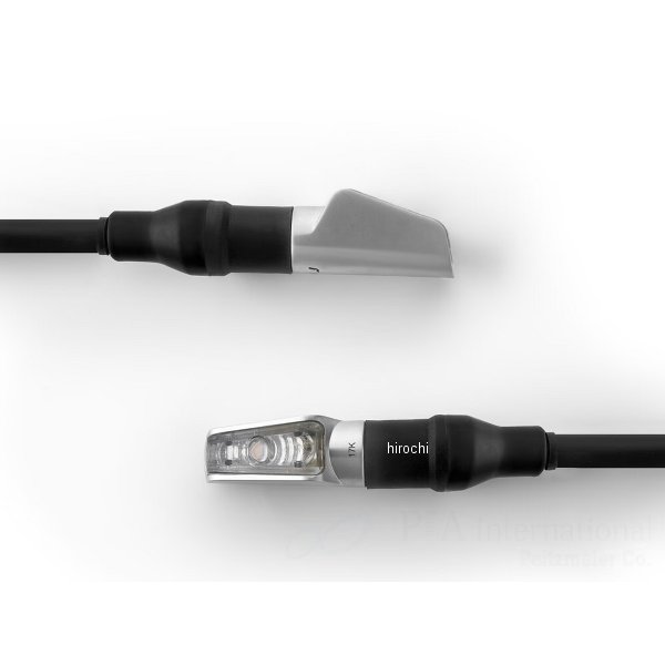 TS121A rizoma リゾマ ウインカー Indicator light LEGGERA L with Position lamp (ペア セット)  汎用 シルバー