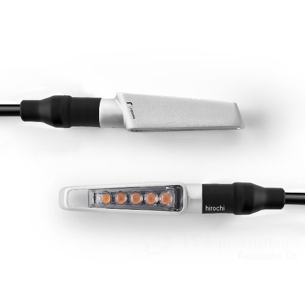 TS130A rizoma リゾマ シーケンシャルウインカー VISION Indicator Light (ペア セット) 汎用 シルバー