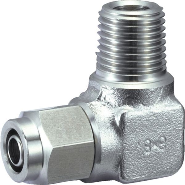 TS802ML トラスコ中山(株) TRUSCO SUSメイルエルボ 適用チューブ径8X6 ねじR1/4