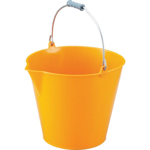 TSB14OR 421-7799 トラスコ中山(株) TRUSCO ソフトバケット 14L オレンジ