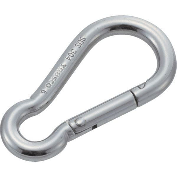 TSF12B トラスコ中山(株) TRUSCO ステンレススナップフック B型 線径Φ12×開口21mm (1個)